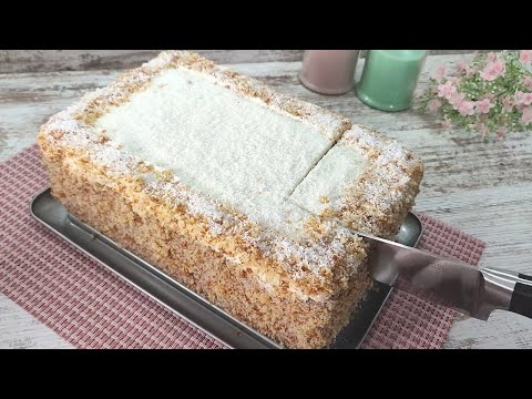 Видео: самый БЫСТРЫЙ знаменитый торт ПИНА КОЛАДА! Без желатина! Всегда получается!