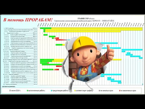 Видео: Секреты интеграции Графика СМР в журнал КС 6а