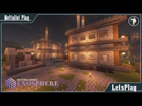 Видео: Minecraft 1.20.1 BM: Exosphere - #06 Заводы для индустрии
