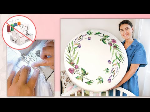 Видео: ПРОСТЫНЬ НА РЕЗИНКЕ БЕЗ ОВЕРЛОКА. ЭТО САМЫЙ ПРОСТОЙ МЕТОД!