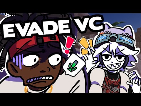 Видео: Попробуйте не засмеяться над этими клипами EVADE VC! | Смешные моменты ROBLOX