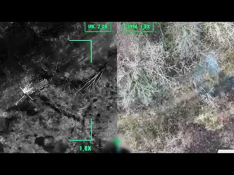 Видео: На Вовчанському напрямку прикордонники бригади «Форпост» нищать ворога