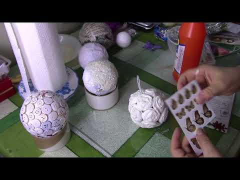 Видео: Новогодние шары самым простым способом ХоббиМаркет