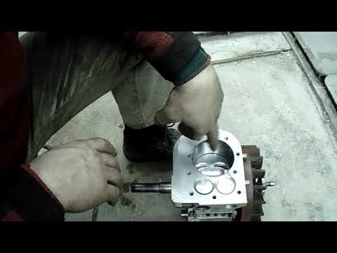 Видео: Увеличение мощности двигателя ( стадия сборки) от мотоблока "Нева" Часть 7