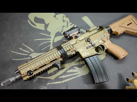Видео: Umarex VFC HK416A5 GBBR - Первая встреча