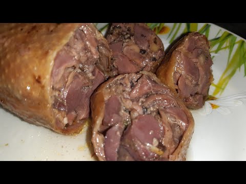 Видео: Фаршируем Гусиные шейки 🤗делаем ВКУСНЯТИНУ!!! Пальчики ОБЛИЖЕШЬ 👍👍👍