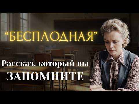 Видео: "БЕСПЛОДНАЯ" Я плакала когда читала эту историю... Рассказ, который вы запомните. История.