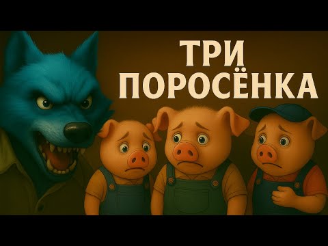Видео: Три поросёнка, фильм 🐷✨ - История для детей | Классические сказки | История о волке