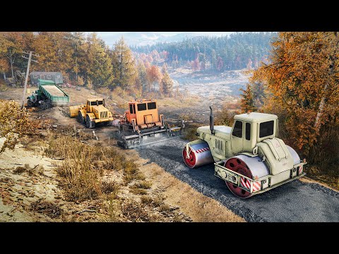 Видео: #RoadCraft Часть 8 Проходим новую карту Эрозия серия2