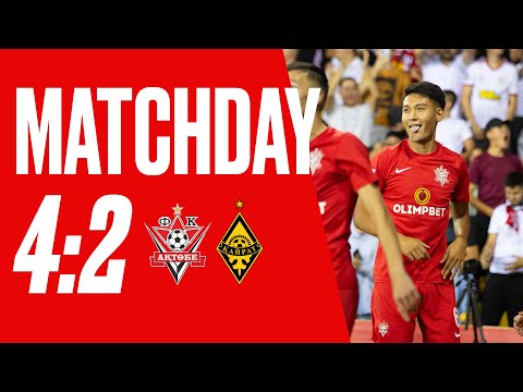 Видео: Актобе 4:2 Кайрат / MATCHDAY