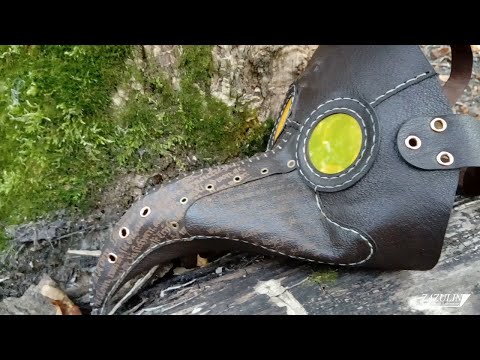 Видео: Как я изготовил Маску Чумного Доктора. Plague Doctor mask DIY