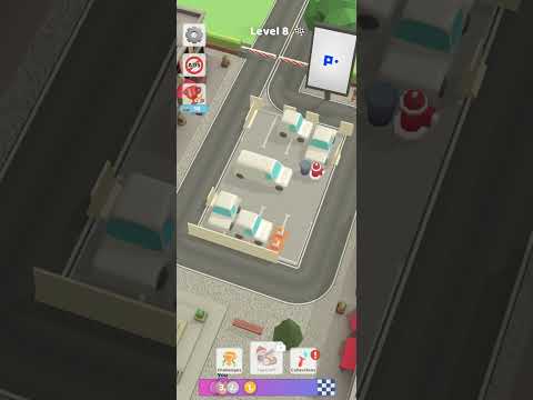 Видео: Parking Jam 3D — Прохождение УРОВЕНЬ 8 🚗🧠 Как пройти без ошибок!