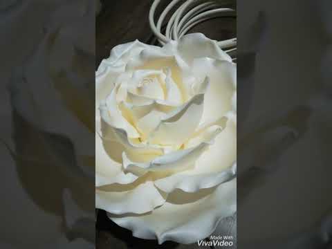 Видео: Бесплатный МК роза торшер из изолона высота 170 см