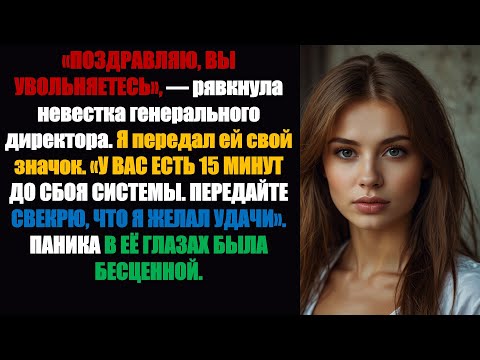 Видео: Она уволила меня, чтобы казаться умнее. Теперь я даю показания против её мужа, генерального директор