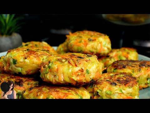 Видео: Кабачки вкуснее мяса!Быстро и невероятно вкусно! Кабачки отбивные повара.АСМР