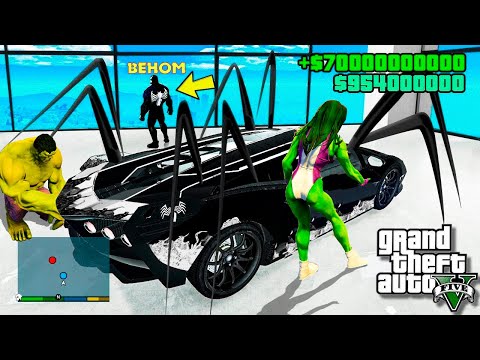 Видео: ВЕНОМНЫҢ КӨЛІГІН ҰРЛАДЫҚ (GTA V)