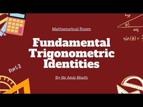 Видео: Основные тригонометрические тождества | Часть 2