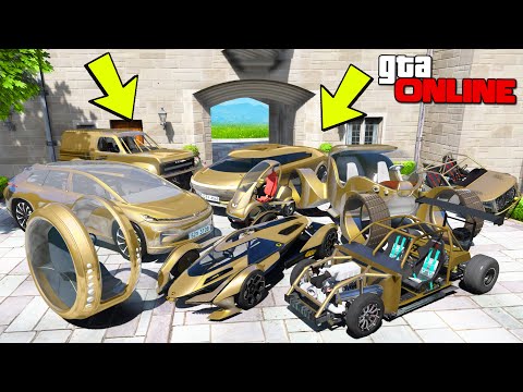 Видео: УГНАЛ КУЧУ ЗОЛОТЫХ ЧИТ ТАЧЕК БУДУЩЕГО У МАЖОРА ЗА 180 СЕКУНД! БИТВА ВОРОВ В ГТА 5!