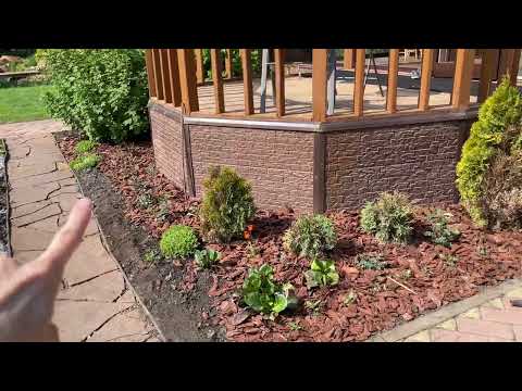 Видео: Отсыпала КОРОЙ оставшиеся клумбы. Хвастаюсь))