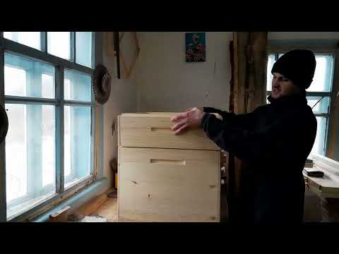 Видео: Вулик Дадан 12 рамок з магазинами.