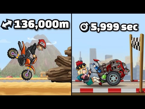 Видео: Hill Climb Racing 2 — все мировые рекорды [июнь 2025 г.]