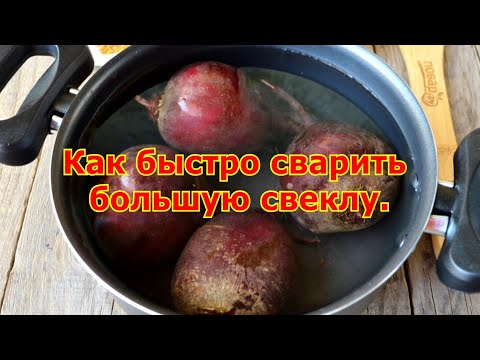Видео: Как быстро сварить большую свеклу?