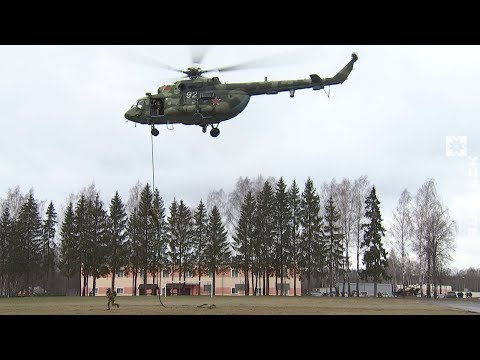 Видео: Сбор на полигоне под Витебском с участием председателей исполкомов (19.02.2020)
