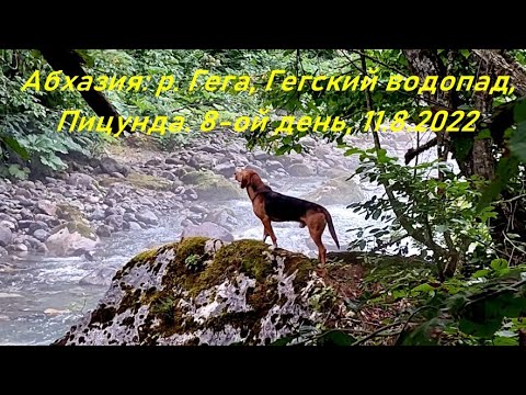 Видео: 8-ой день в Абхазии: река Гега, Гегский водопад и Пицунда. 11.08.2022 (Abkhazia: Gega and Pitsunda)