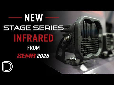 Видео: Новинка SEMA: инфракрасные светильники серии Stage | Diode Dynamics