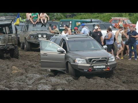 Видео: В такой OFF ROAD их еще не бросали VOLVO XC-90 AUDI A6 allroad Grand Cherokee WK2