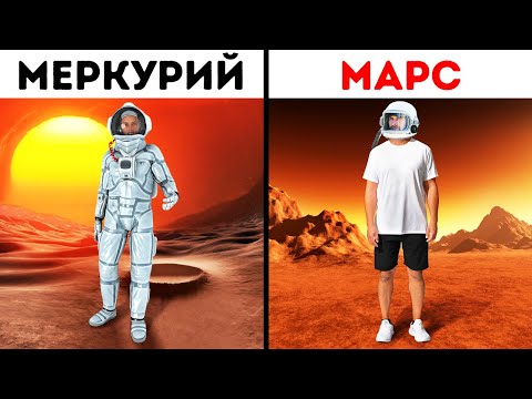 Видео: Во что бы вы одевались на разных планетах