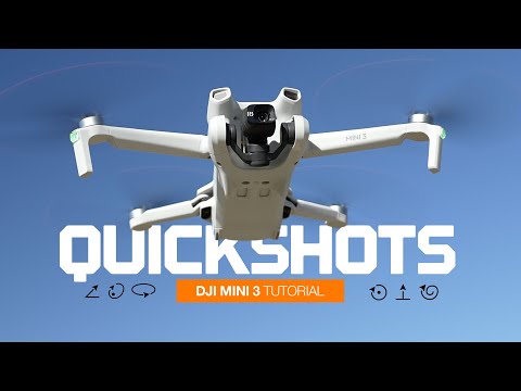 Видео: Простые динамические снимки с Quickshots на DJI Mini 3