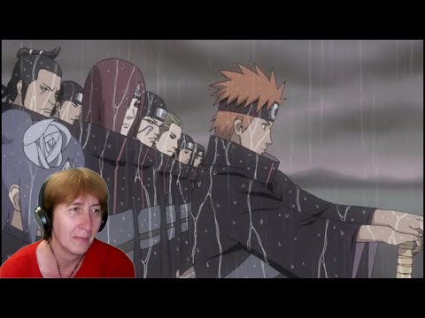 Видео: БАБУШКА СМОТРИТ Полль - Кровавые Облака(Акацуки) [AMV] // Реакция на Полль