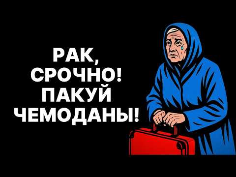 Видео: 😱🦀РАК, НА ЭТОЙ НЕДЕЛЕ ТЫ БУДЕШЬ ПЛАКАТЬ ОТ СЧАСТЬЯ! 😲ЭТО КОНЕЦ! 🔴СРОЧНО ПАКУЙ ЧЕМОДАНЫ❗