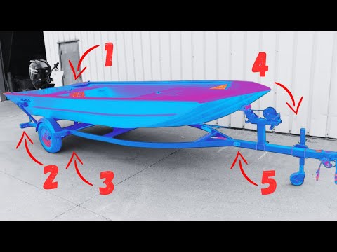 Видео: 5 лайфхаков для лодочных прицепов