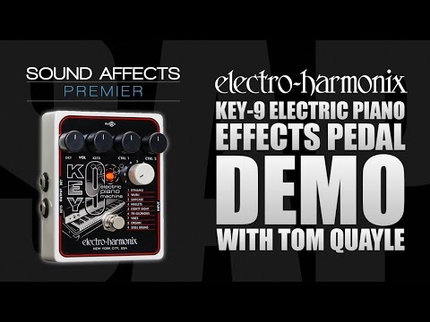 Видео: Демонстрация педали эффектов для электропианино Electro Harmonix Key9