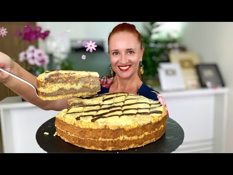 Видео: Тающая КОРОЛЕВСКАЯ ВАТРУШКА насыпной творожный пирог как торт Люда Изи Кук выпечка пирога Cheesecake