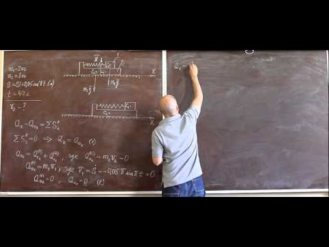 Видео: Теорема об изменении количества движения механической системы