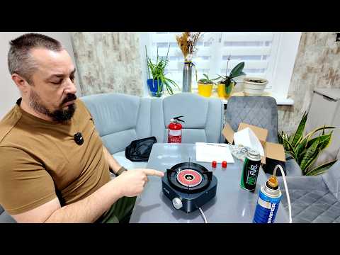 Видео: Плита БЛЭкавутна для квартиры, дома, палатки!