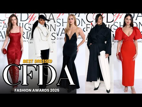 Видео: ТОП-12 ЛУЧШИХ НАРОДОВ НА CFDA FASHION AWARDS 2025!