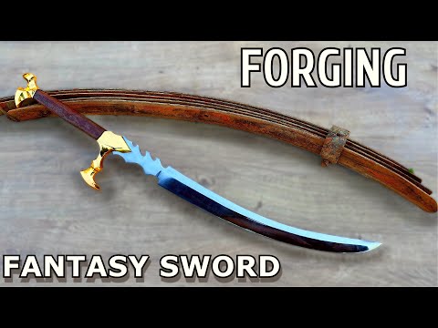 Видео: Ковка МЕЧА из хлама