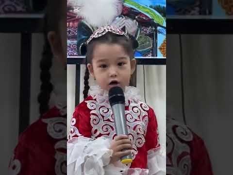 Видео: №161 бөбекжай-балабақшасы. Қазақ тілі апталығына ұйымдастырылған іс-шара.