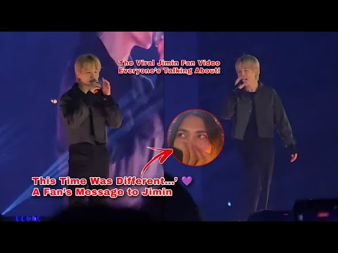 Видео: Вирусное фан-видео Чимина, о котором все говорят — вы должны это увидеть!