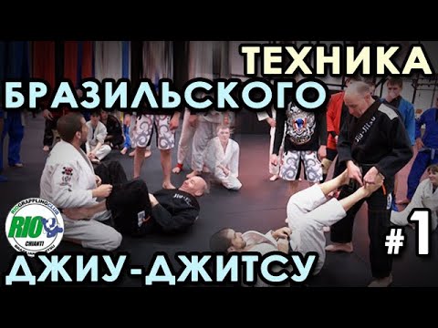Видео: Техника Бразильского Джиу-джитсу: семинар Мишеля Ван Райта – 1.