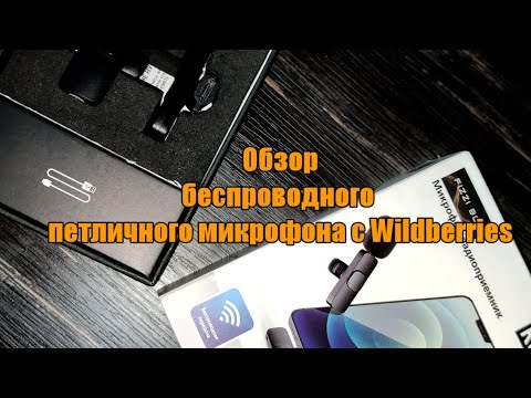 Видео: Беспроводной петличный микрофон для Android и iPhone с Wildberries. Обзор и примеры звука.