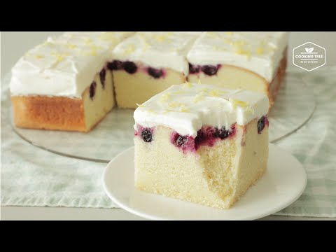 Видео: Рецепт пирога с черникой и лимоном