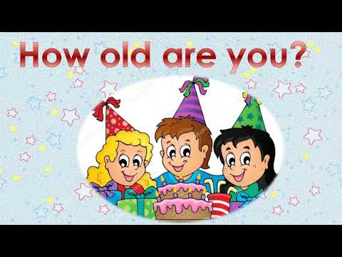 Видео: Скільки тобі років? How old are you?