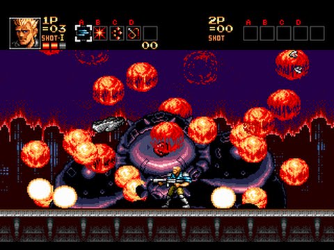 Видео: Прохождение SMD [008] Contra - Hard Corps (Probotector) [1/5]