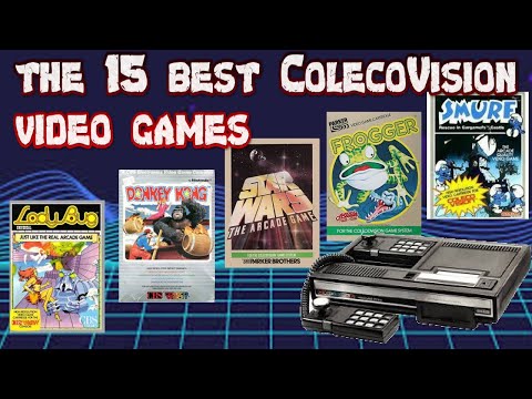Видео: 15 ЛУЧШИХ ИГР COLECOVISION | РЕЙТИНГ