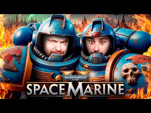 Видео: НОВЫЙ ВАРХАММЕР В КООПЕ! МАКСИМАЛЬНАЯ СЛОЖНОСТЬ! -  Warhammer 40,000: Space Marine 2